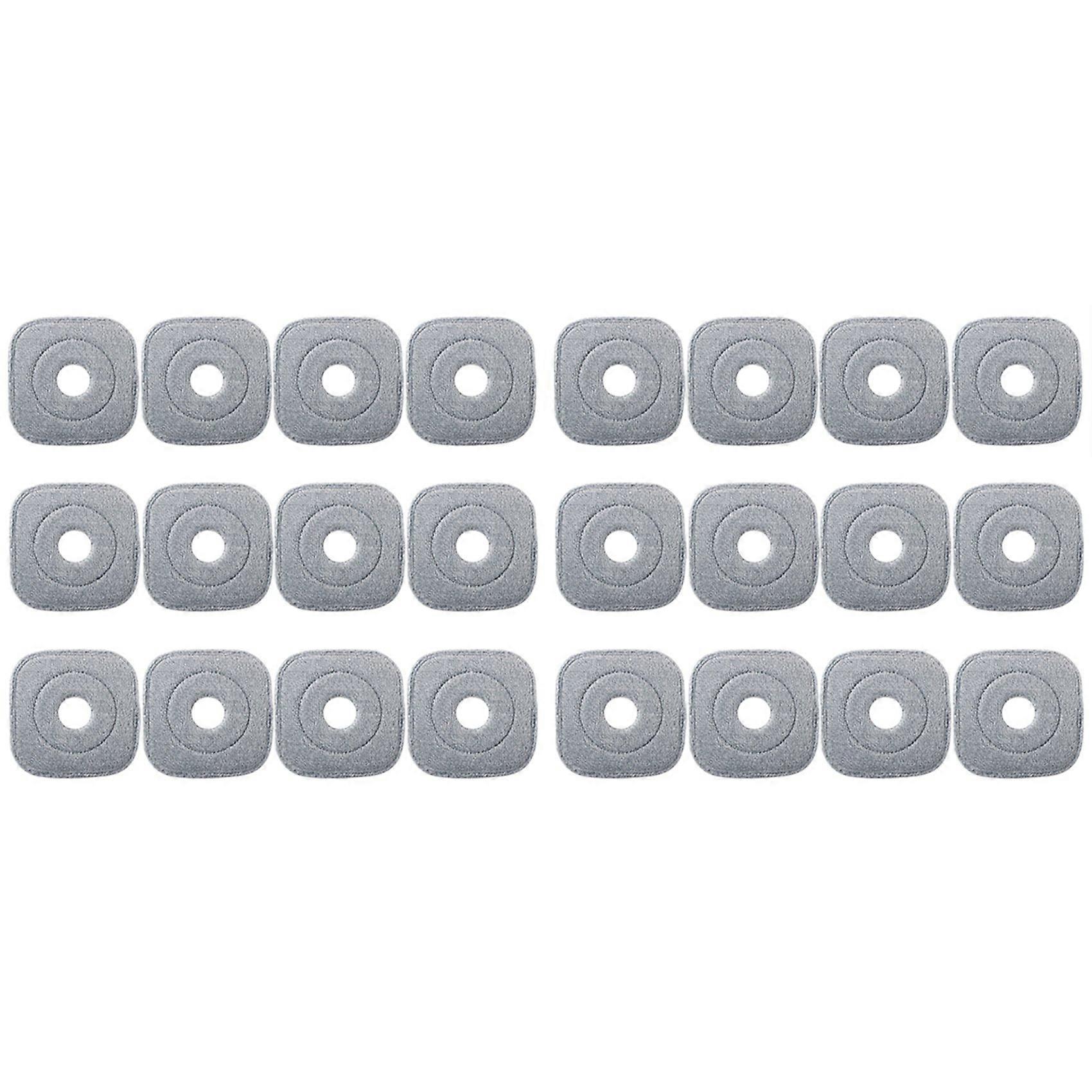 24Pcs Washable Mop Cloth Pads for Joybos Mop Squeeze Mop Automatic Separation Rotating Cleaning Floors Mop Pads Cloth