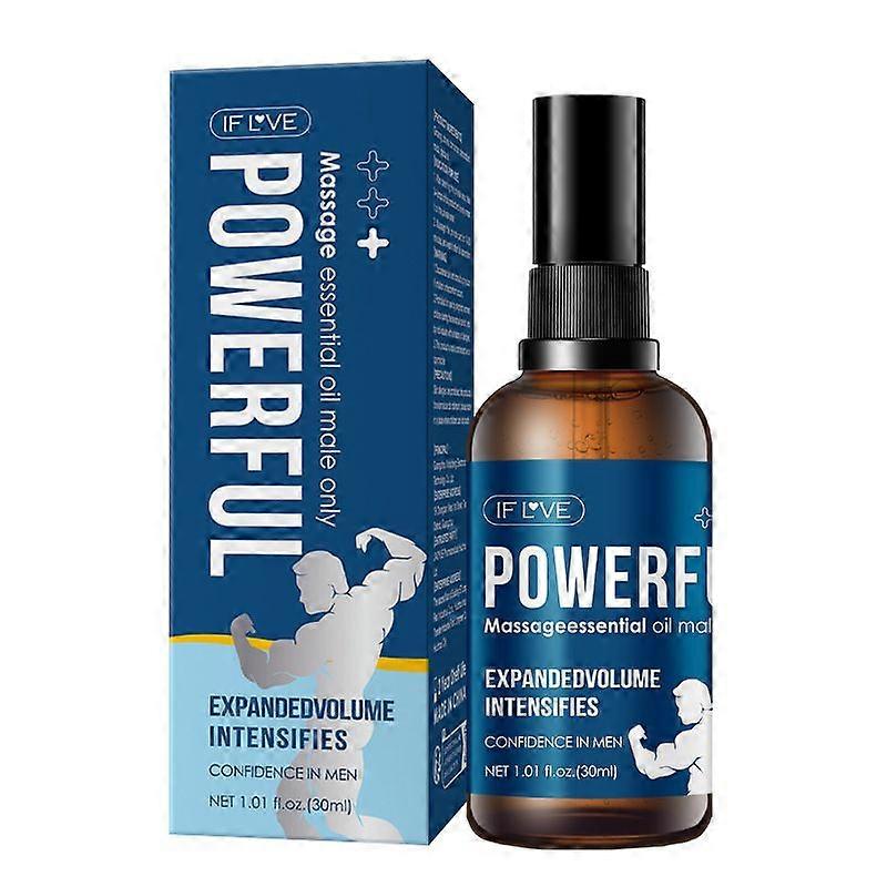 Privat massageolja för män