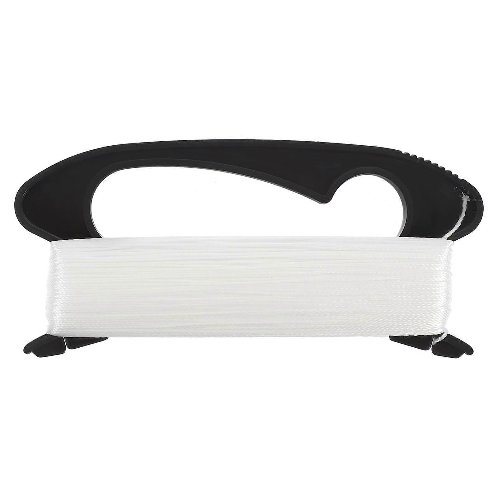 hengzirui Kite Spool Kite Spool with 50 Meters Kite Line Portable Outdoor Sports Tool Simple Kite Accessories for Outside (Black)