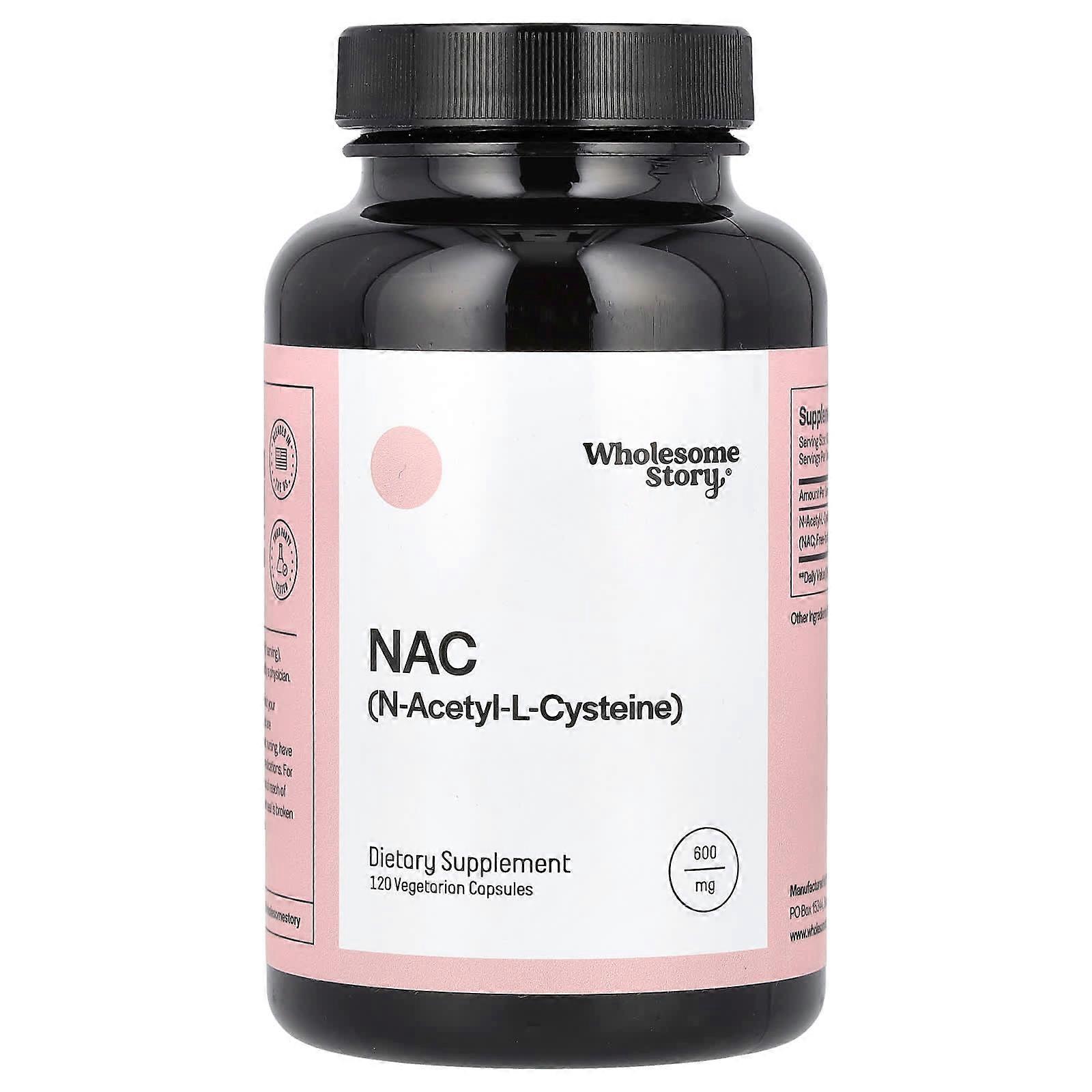 NAC, 600 mg, 120 Vegetarian Capsules