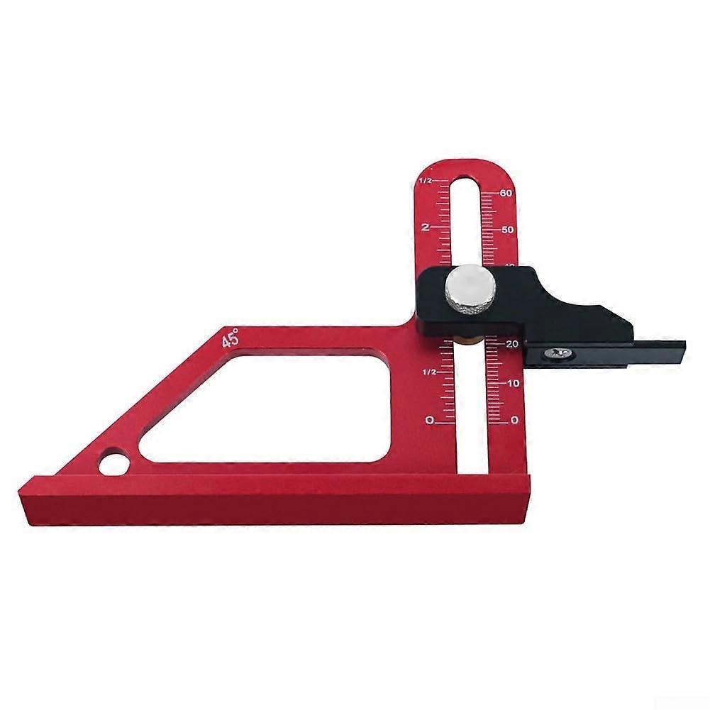 Router Bit & Saw Blade Height Adjustment: Lightweight Adjustable Depth Gauge For Router Bits And Saw Blades