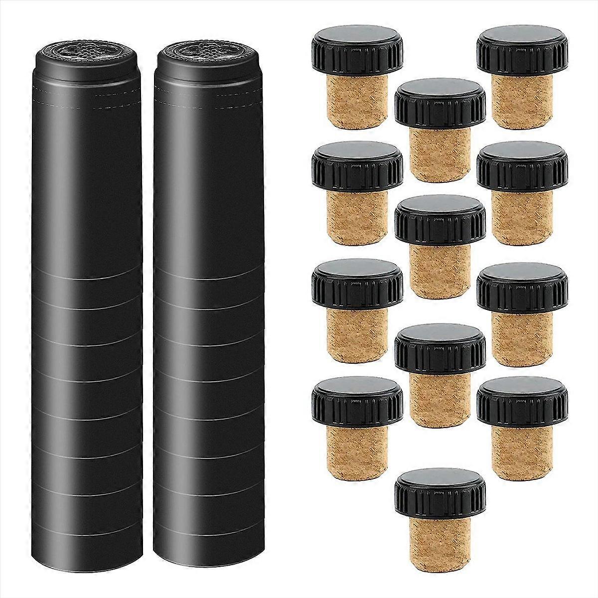 Caps Wrap Wine Bottle Seals 50 Pcs, 50 Pcs Wine Corks Shrink Wrap