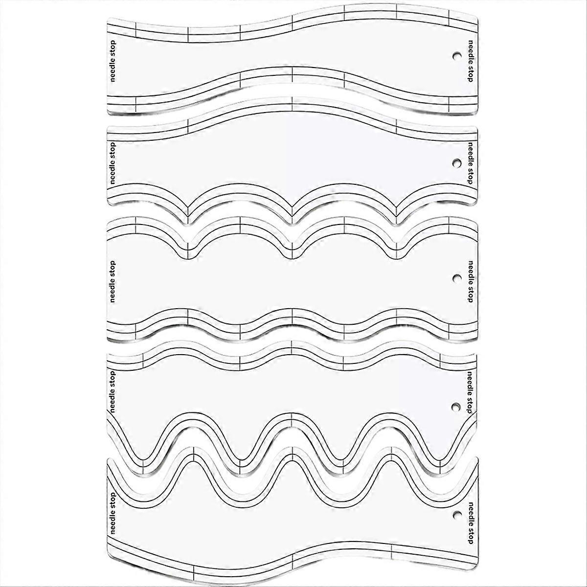 DIY Drawing Template Measure Tailor Ruler Soft Patchwork Ruler