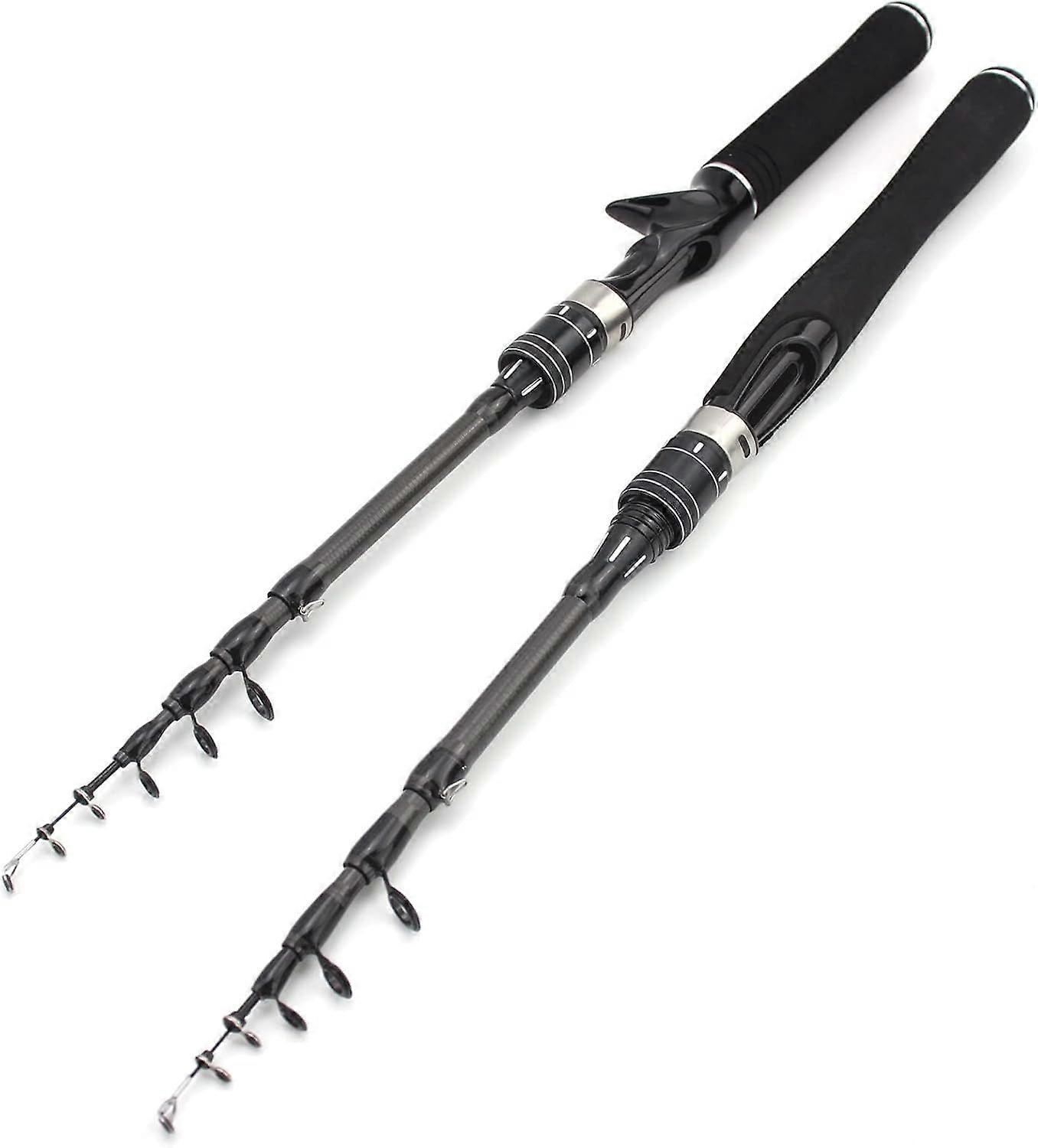 SeraphinaT New 1.5m 1.8m 1.92m Ultra-Light Ul Power Telescopic Lure Rod, Rotating Casting