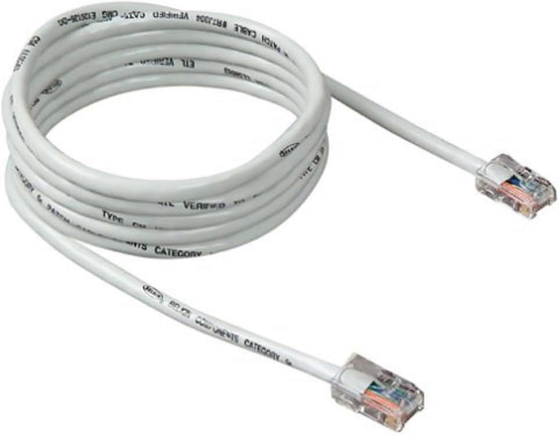 A3L791-14-WHT Cat-5e Patch Cable (White, 14 Feet)