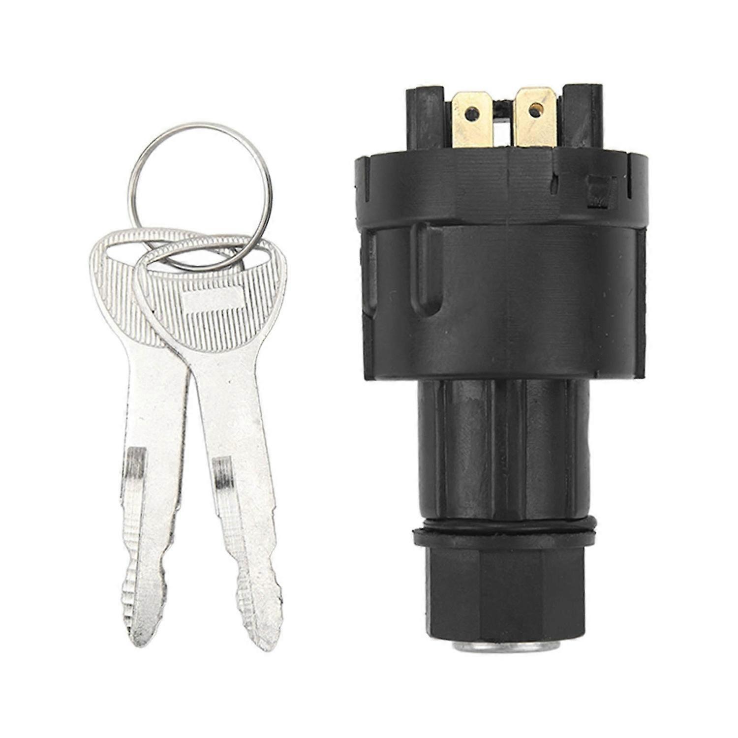 Ignition Switch 57590 23342 71 Stable Rugged Efficient Ignition Starter Switch with 2 Keys for Forkl