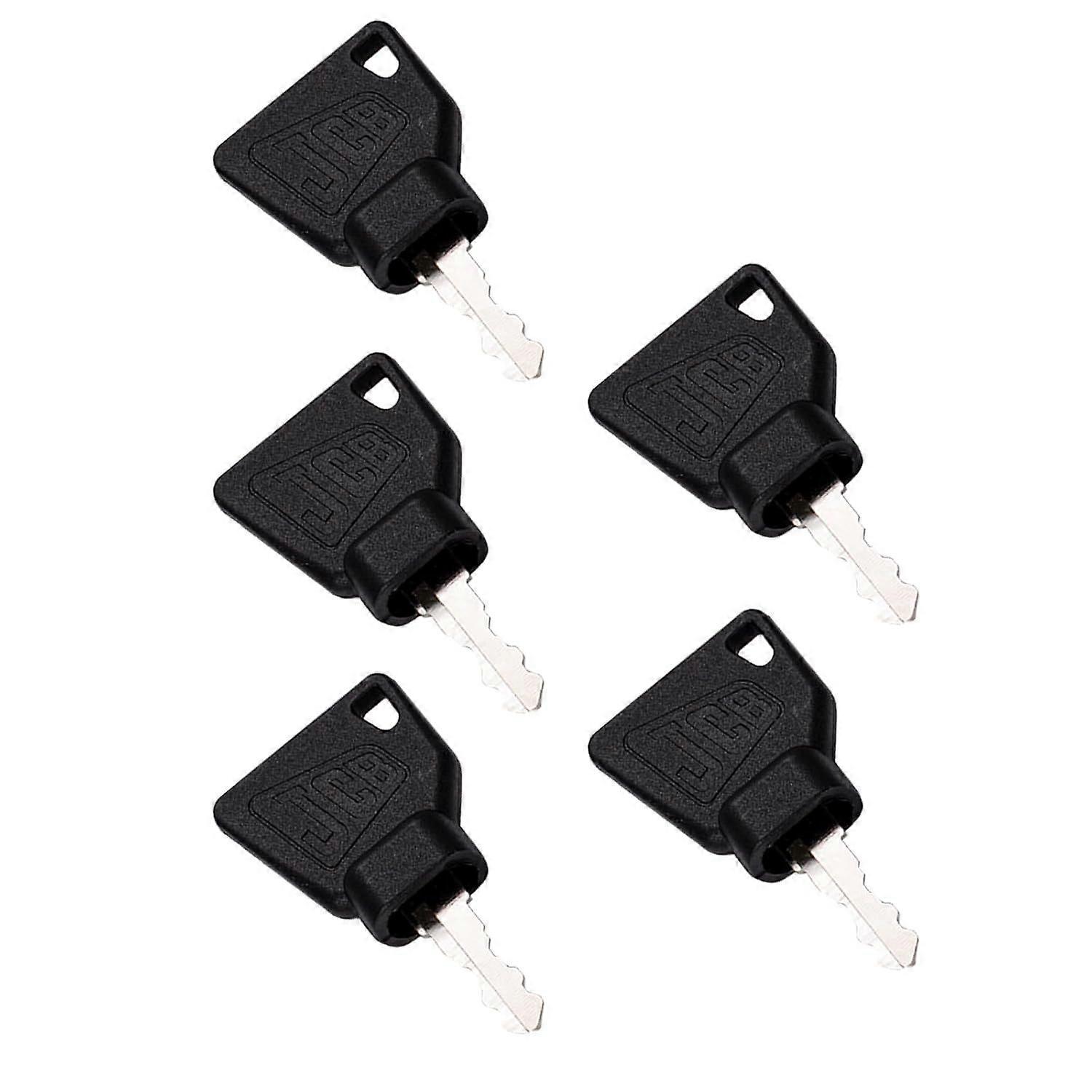 5PCS Ignition Keys for JCB Heavy Equipment  Mini Excavators Loader 701  45501