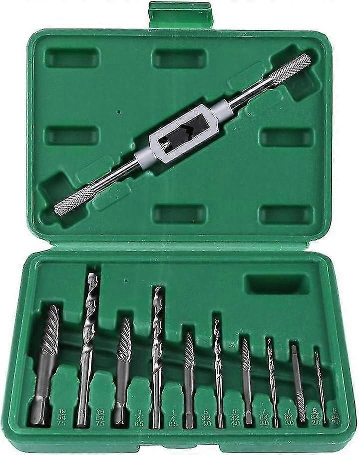 screw extractor kit 11pcs for removing broken or damaged screws