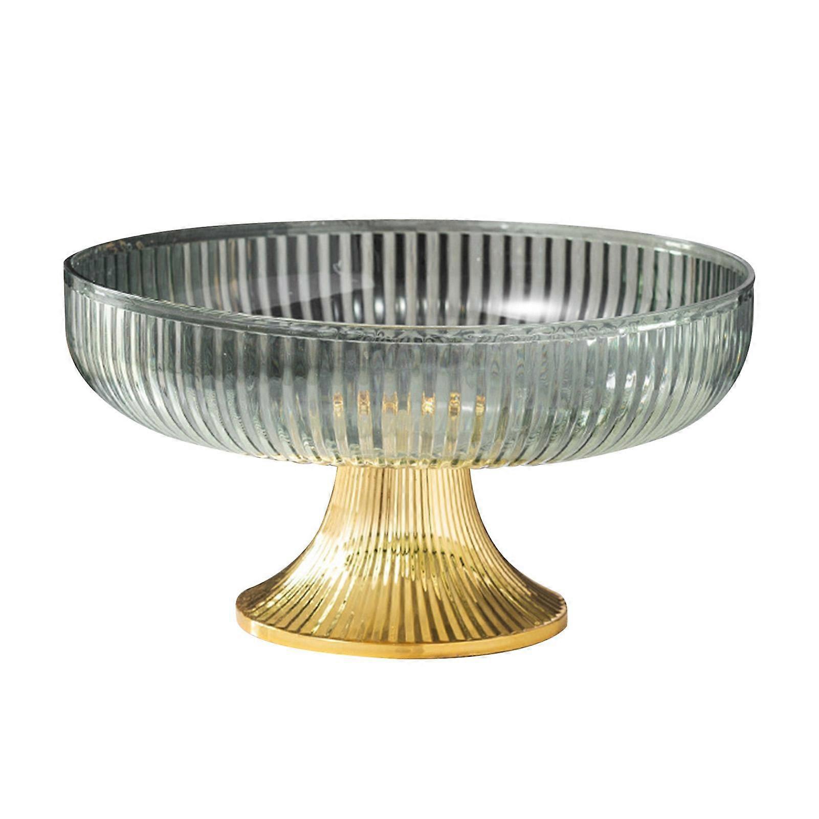 Fruit Plate Multifunctional Plastic Stylish Space Saving Decorative Snack Bowl for Candy Nuts Fruit