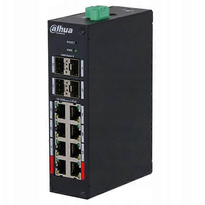 Switch - Ethernet hub - Dahua technologie injector POE SWITCH HS4412-8ET-120 8 POORTEN + 4 x SFP DAHUA