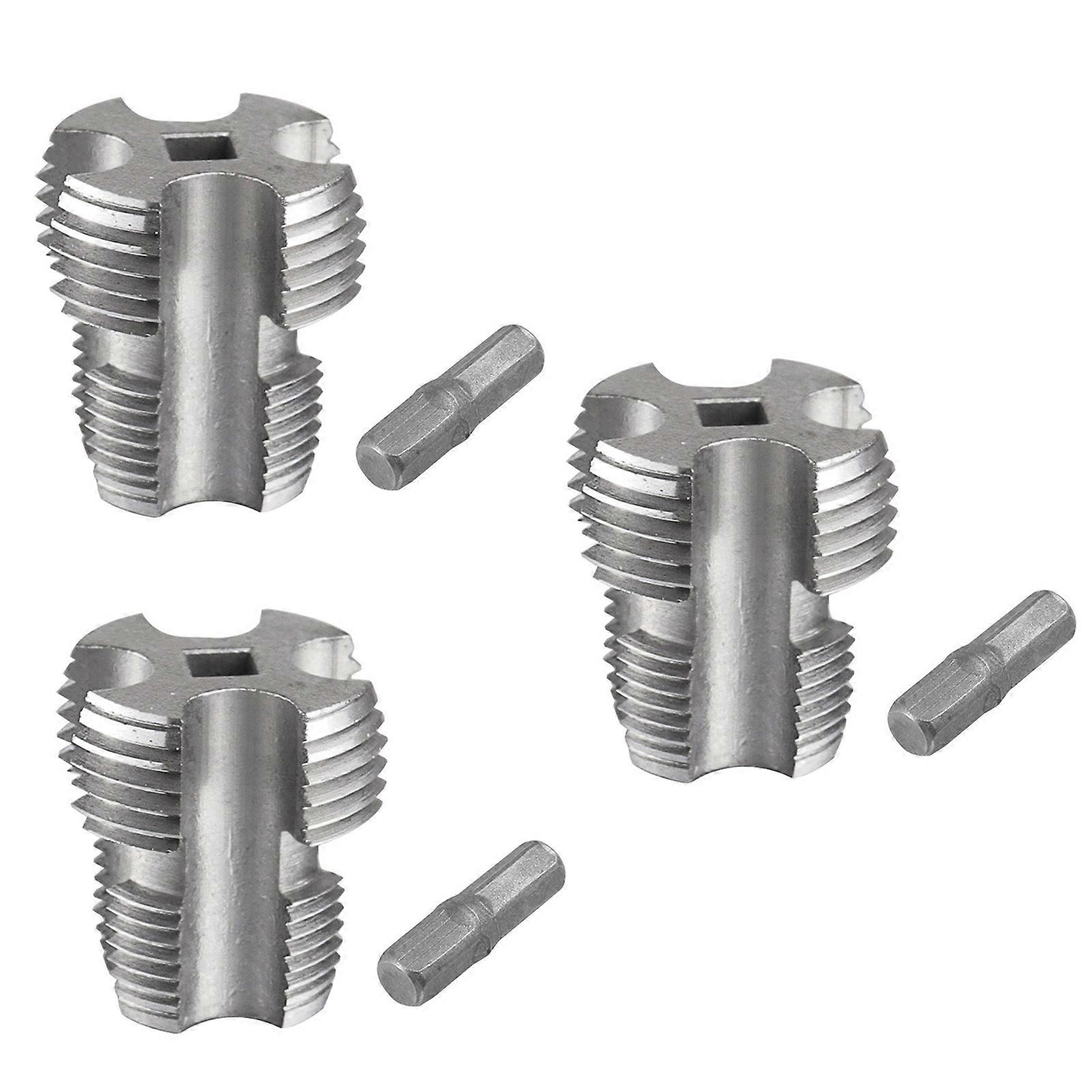 Accuracy Threading Tool Heavy Duty Pipe Threader Portable Internal Thread Cutter Suitable for 1/2 3/4inch Water Pipes Multicolor