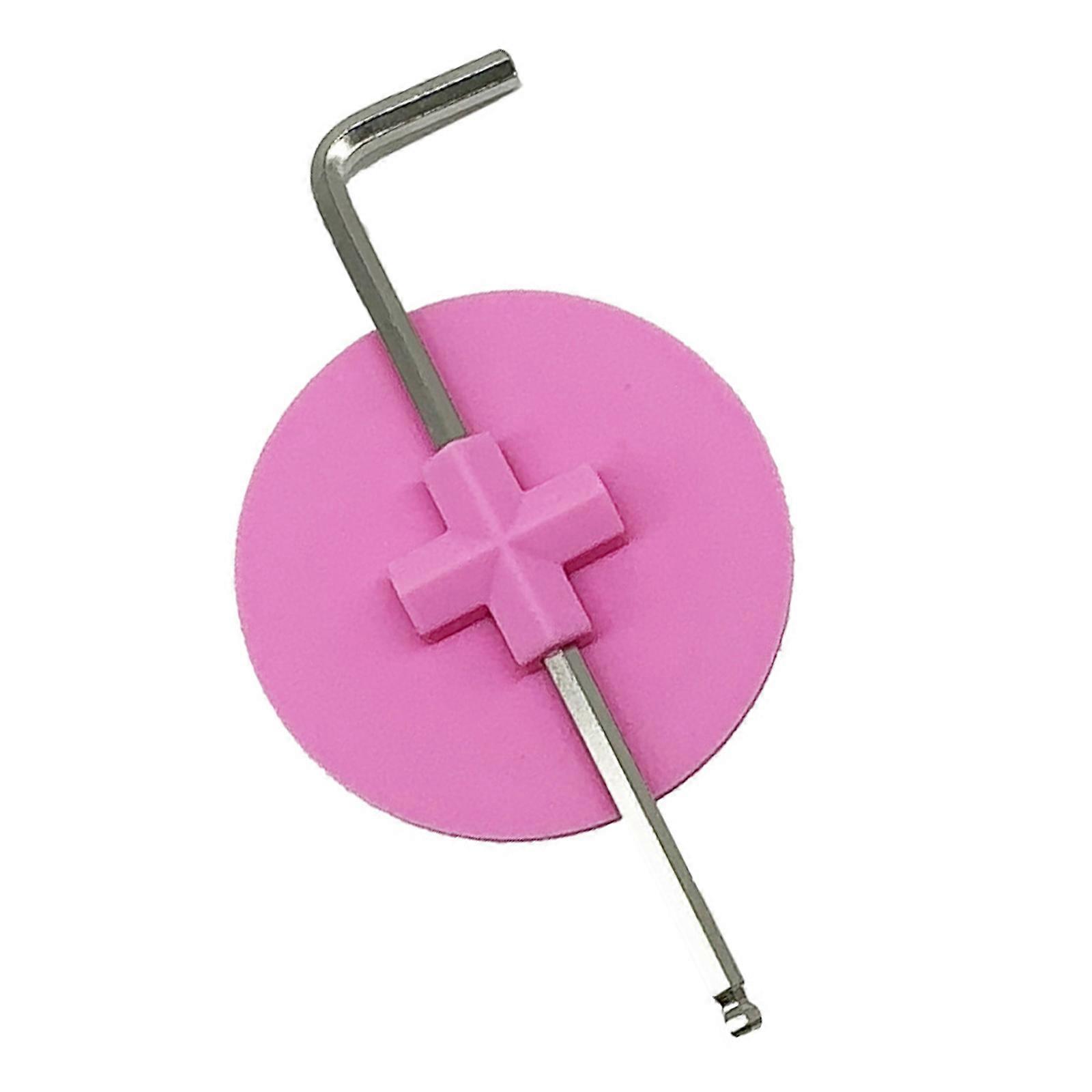 Magnetic Phone Mount Bracket Rack with Wrench Function Adjustable Viewing Angle for DIY Enthusiasts Handsfree Operations  Pink