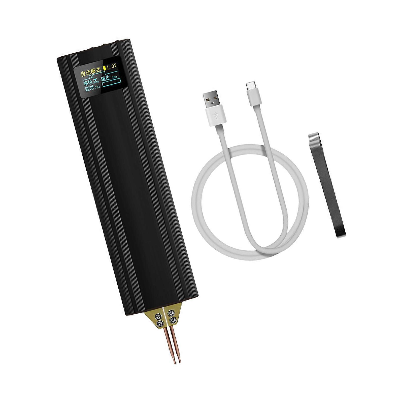 Portable Handheld Battery Spots Welder for Precise Welding Needs 80 Gears Compact Handheld Battery Welding Machine Multicolor