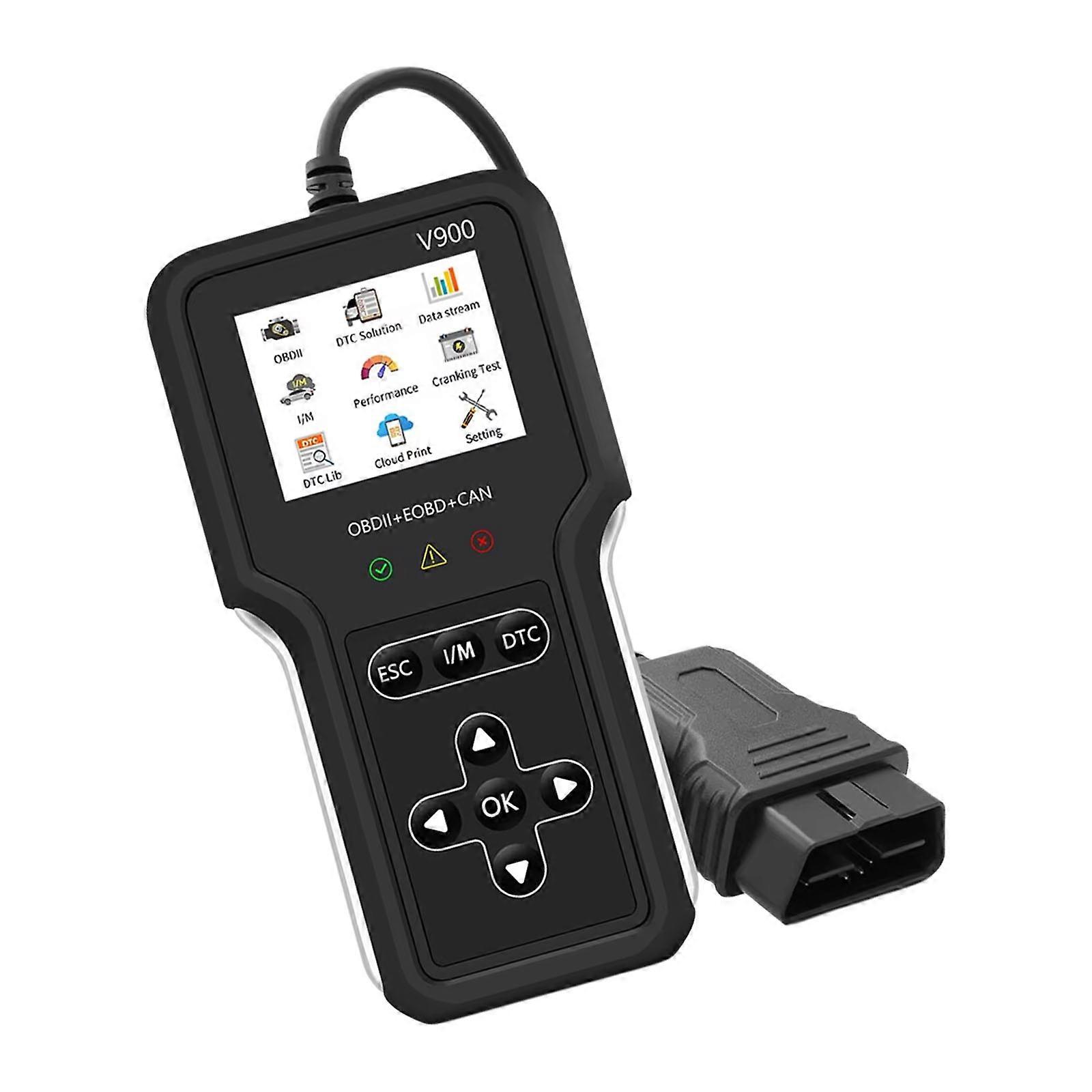 Professional Automotive Engine Scanners With Multiple Language Support For Fault Code Reading And Erasing Multicolor