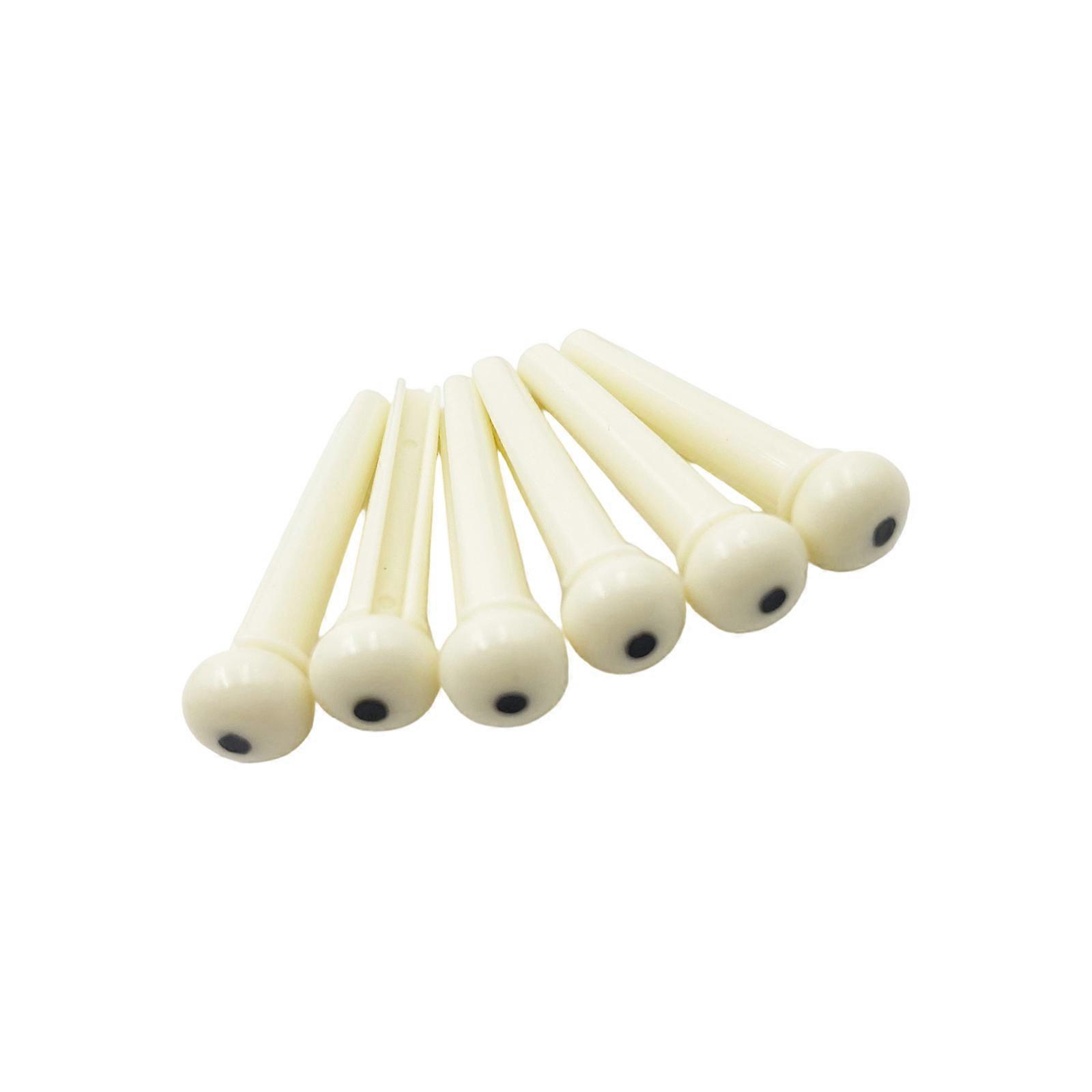 Precisions Engineered ABS String Pegs for Enhances Musical Instrument Acoustics and Tuning Reliability  White black dots