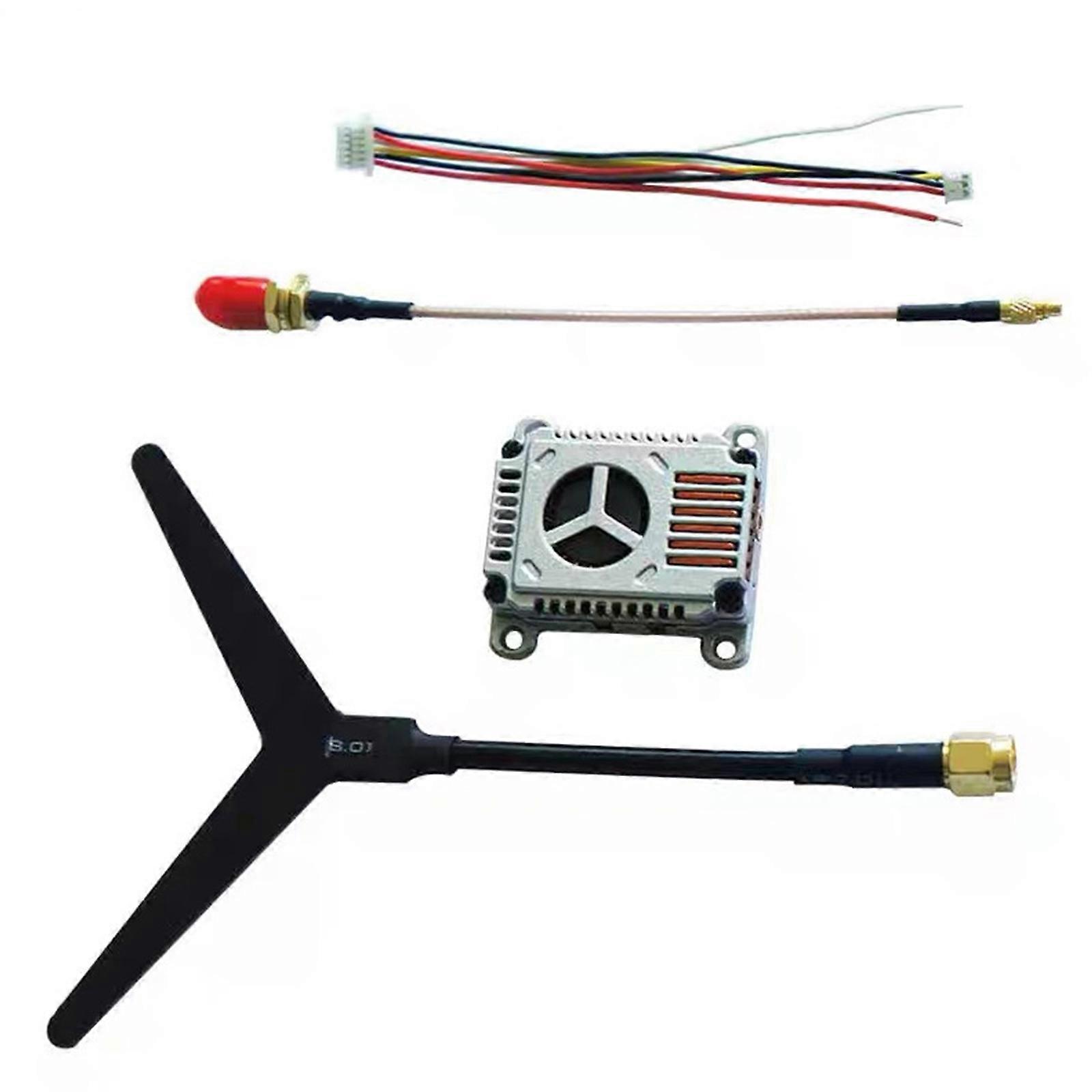 1.2GHz Video Transmitter 2W Video Transmitter Transmitting Module For Remote Control FPV Long Ranges Racing Drones Multicolor