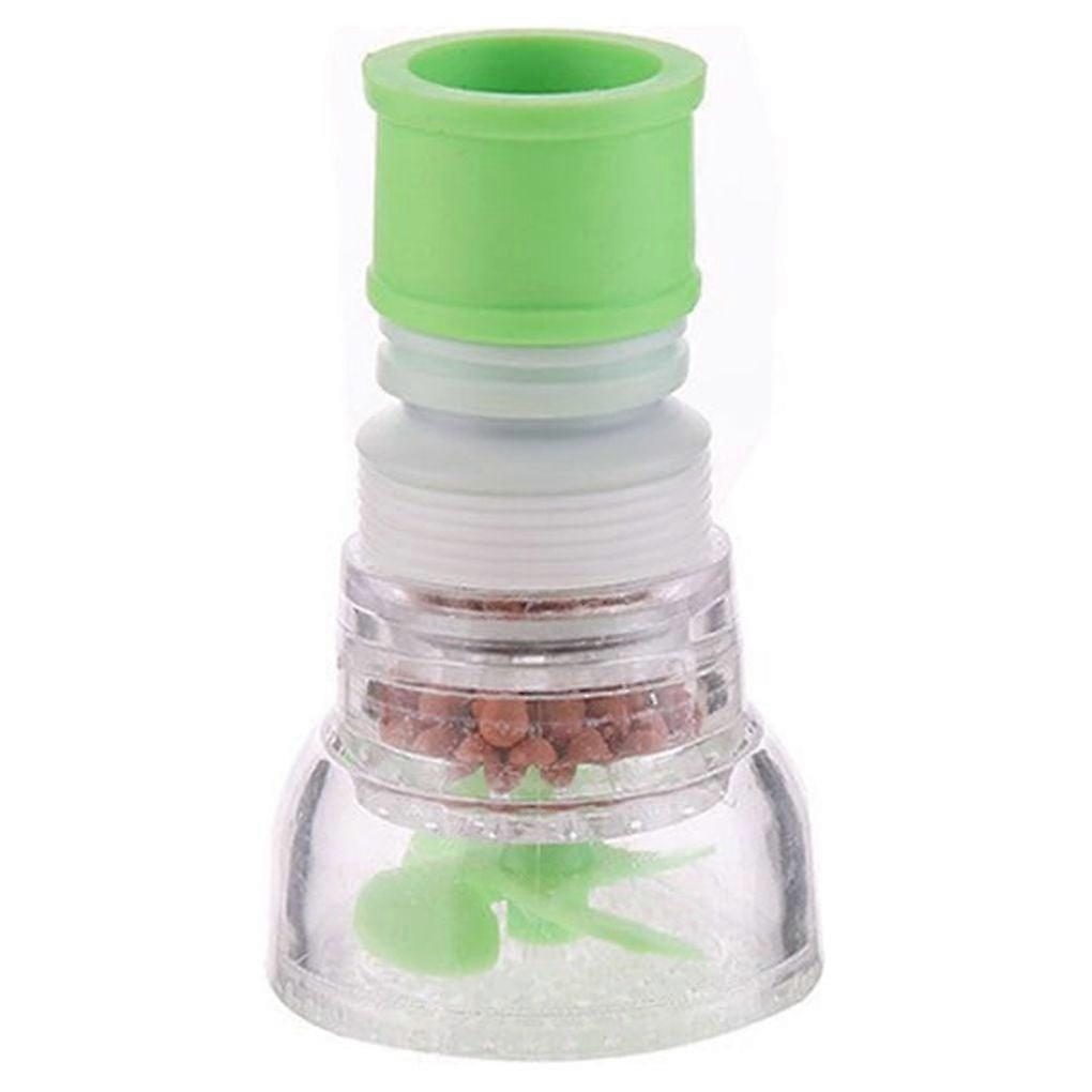 chidgrass Kitchen Adjustable Aerator Sprayer 3 Modes Bendable Proof Diffuser Water-saving Nozzle 1-layer Stone Green