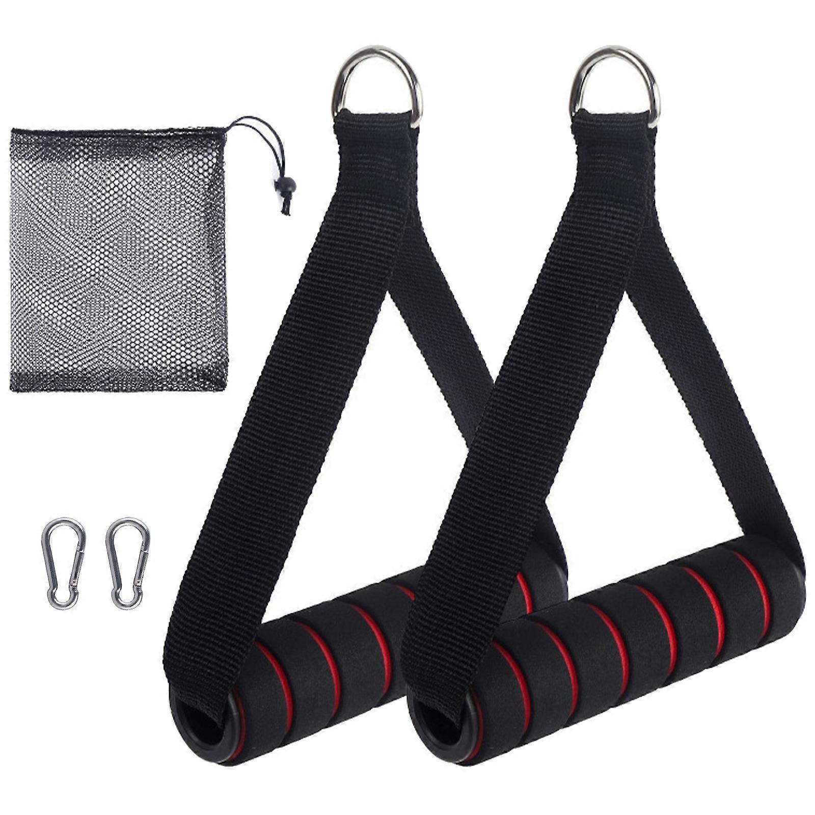 Permanent ABS Resistance Group Pulls Not Slip Textured Face For Secure Workout And Pull Upskilling  Red