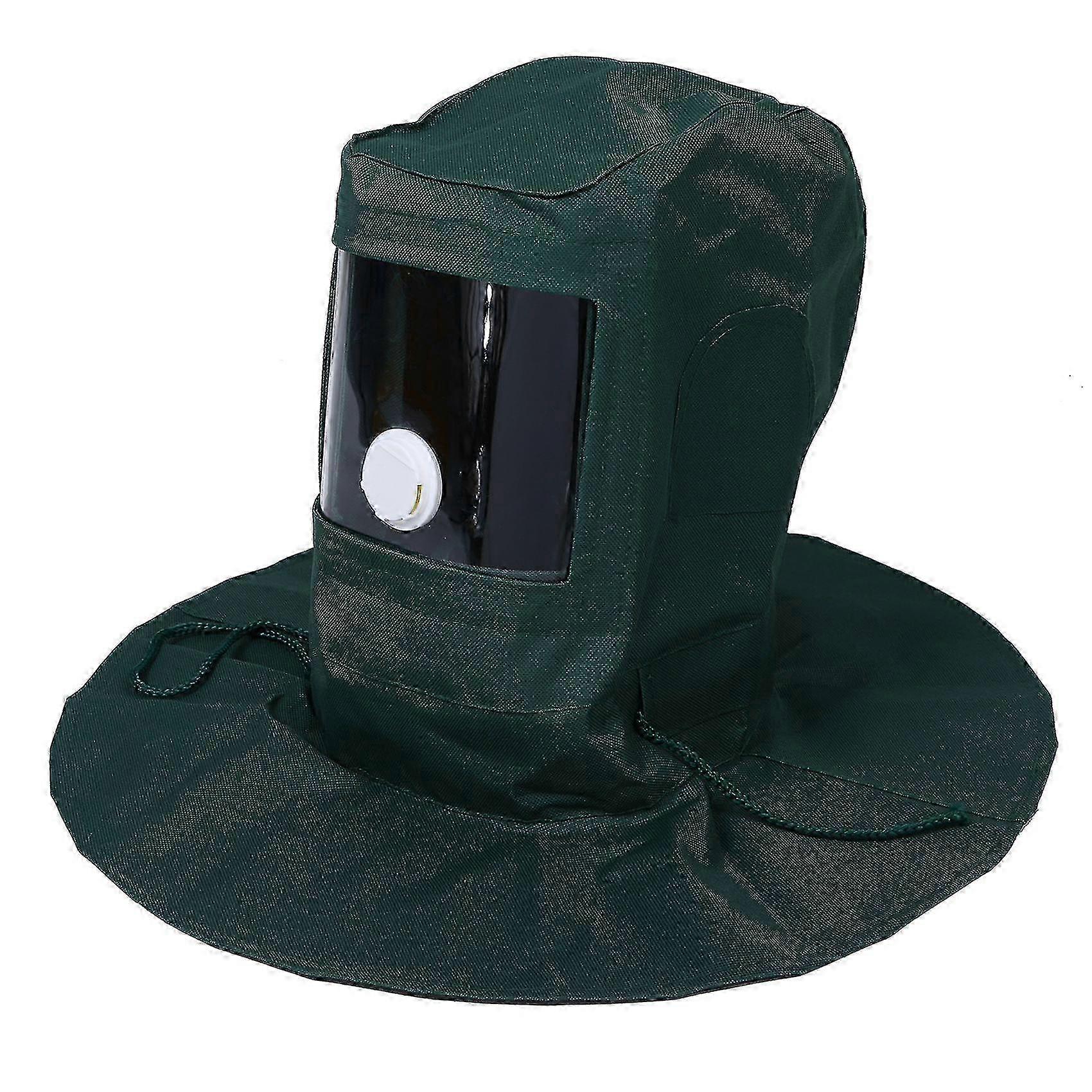 Dust-resistant sandblaster hood for reliable performance and durability