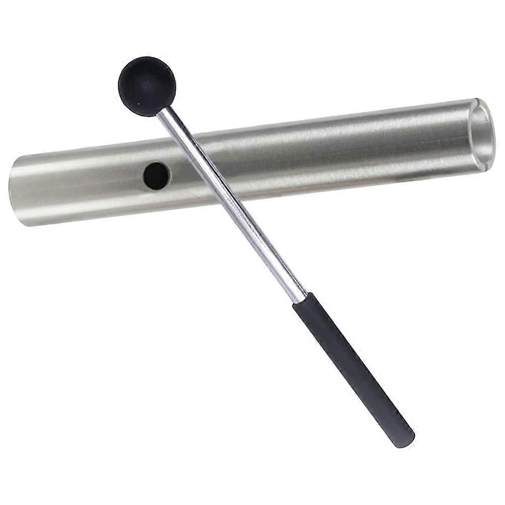 Tuning Pipe Percussion Tube with Mallet for Decoration 1Set Percussion Instrument