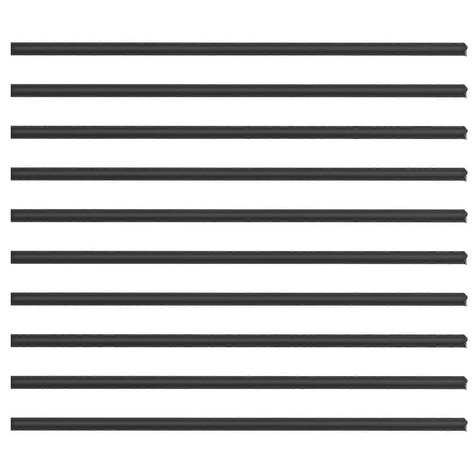 Guitar Fretboard Side Dot Markers 10Pcs For Musicians And Beginners In Different Instruments Black ABS Enhance Playing Skills