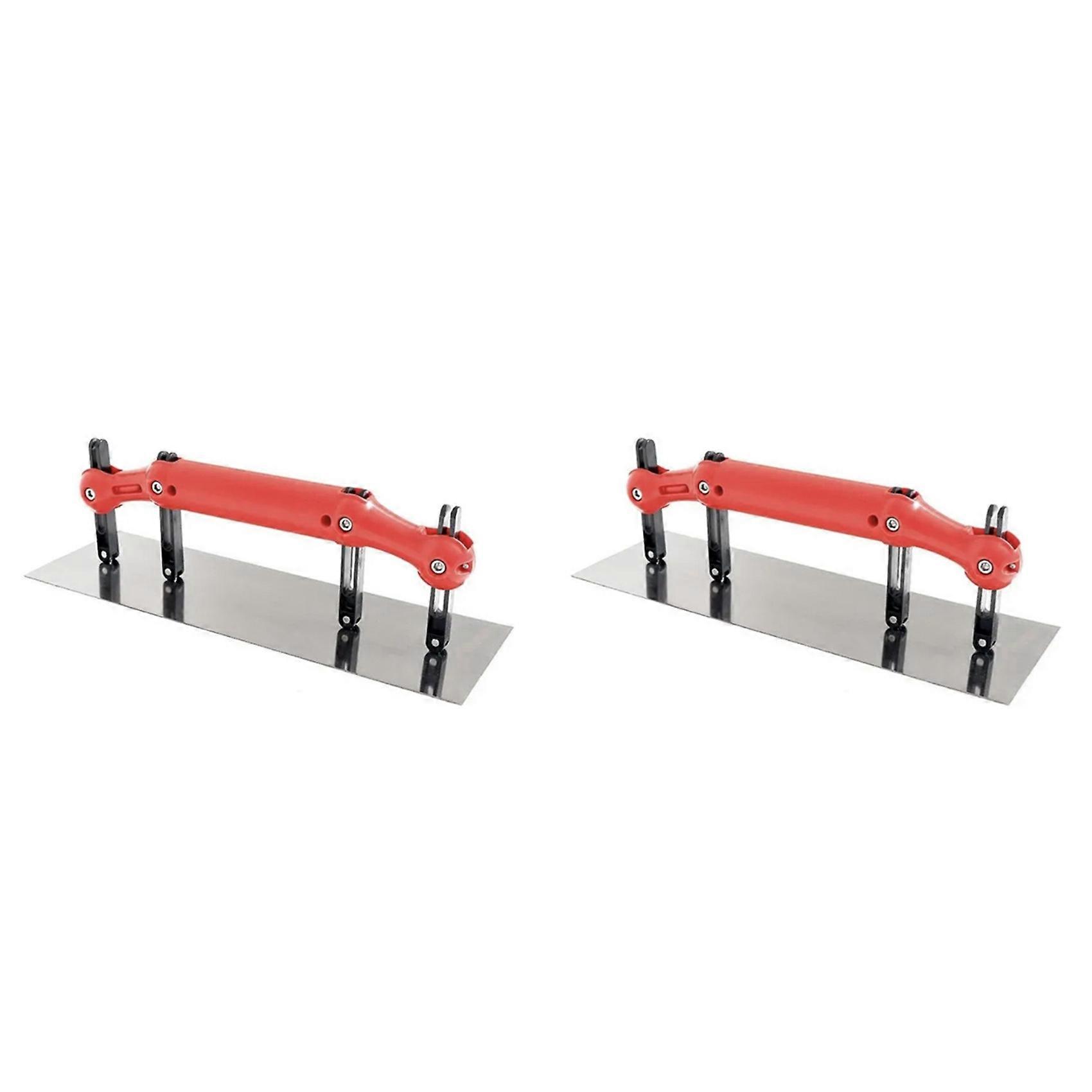 2X Drywall Adjustable Arc Scraper Scrape Putty Trowel Finishing Knife Multi-Function Paint Trowel Bricklayer Knife