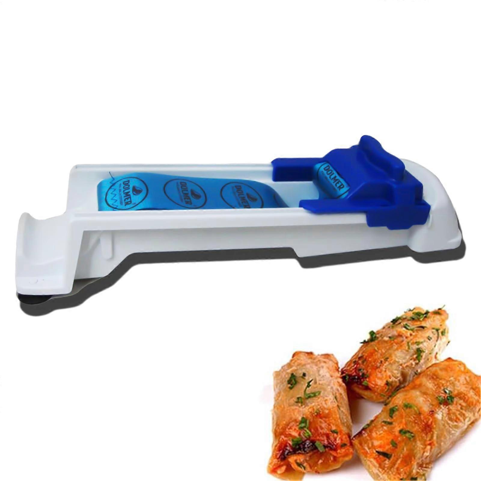 Grape Leaves Rolling Machine - Manual Tool for Stuffed Cabbage and Sushi Rolls | Quick Vine Leaf Rolling Tool