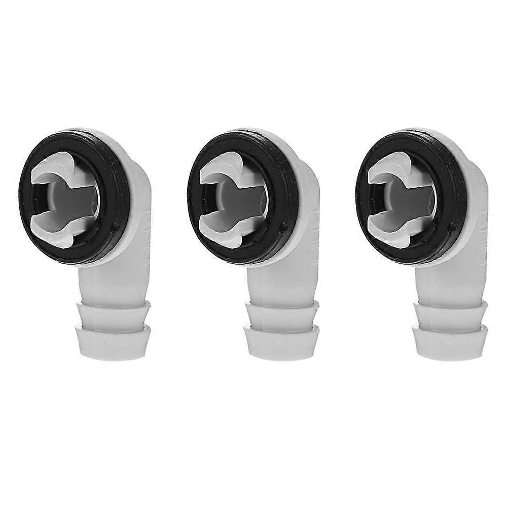 3PCS Air Conditioner Drain Adapter Window AC Unit Drain Hose Elbow Fitting
