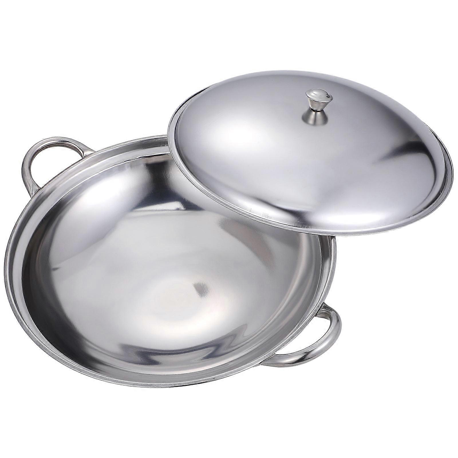 Stainless Steel Cooking Pot for Kitchen Use 4Pcs with Lid