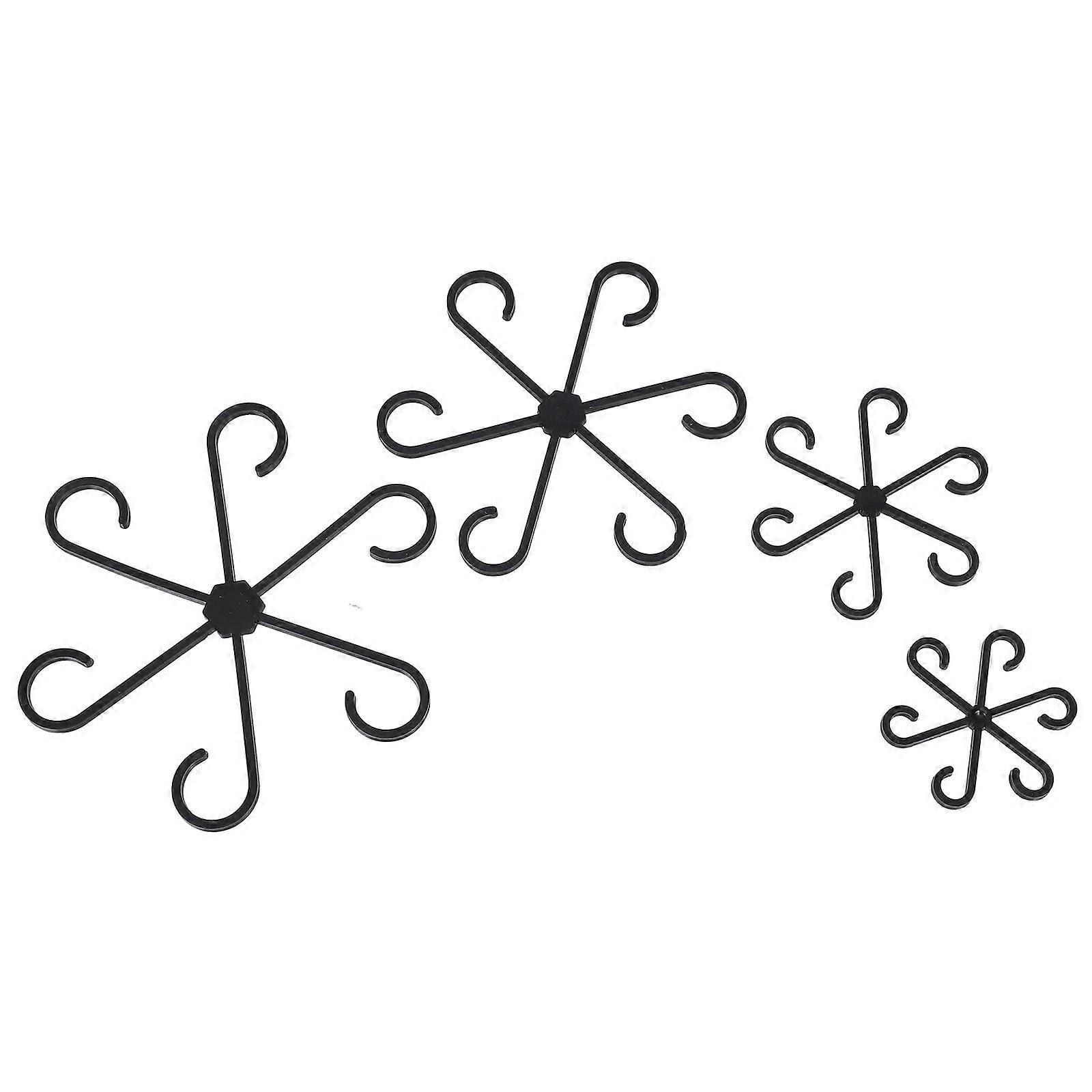 Plants Stem Support Set Climbing Houseplant Stem Holders 4Pcs