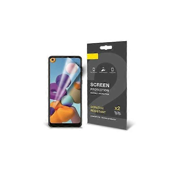 3-PACK compatible with Samsung A21s Premium Screen Protector CrystalClear Transparent