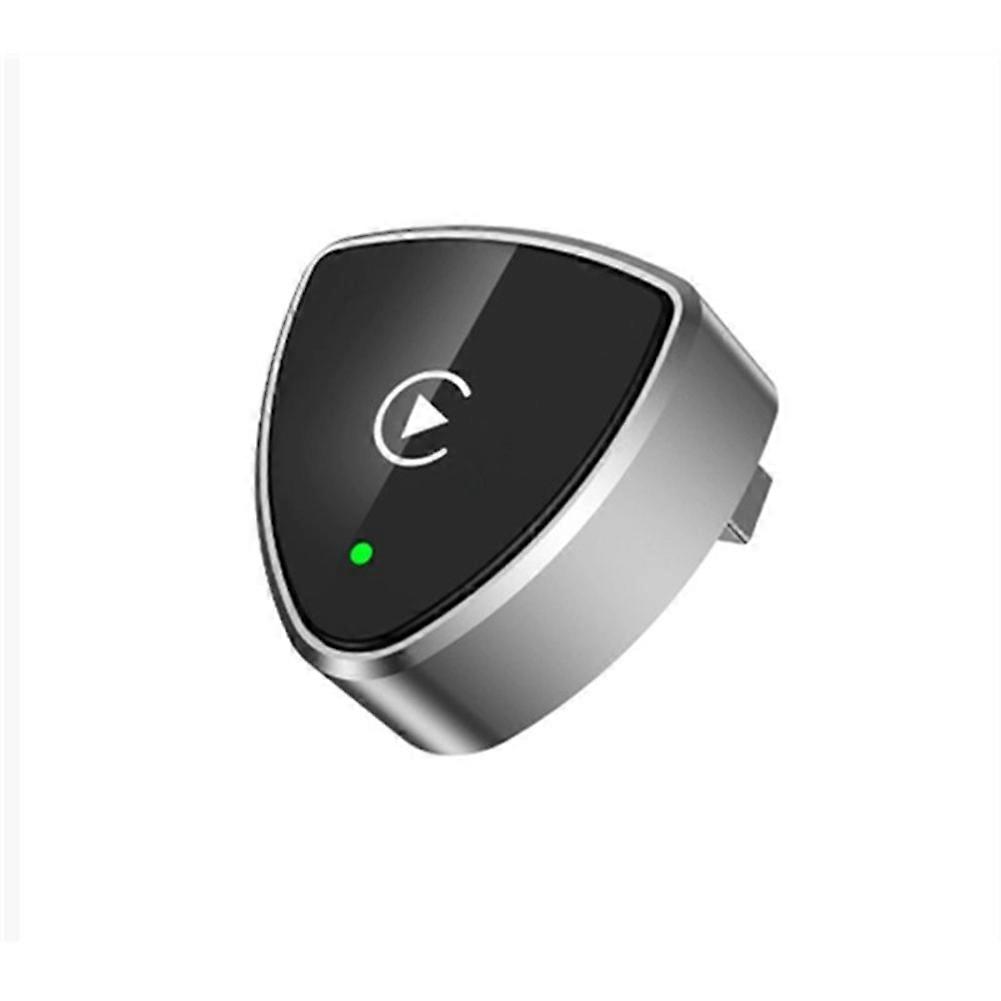 Mini 2-in-1 Wireless CarPlay Android Auto Adapter for Factory Wired Cars with 5.8GHz WiFi Bluetooth
