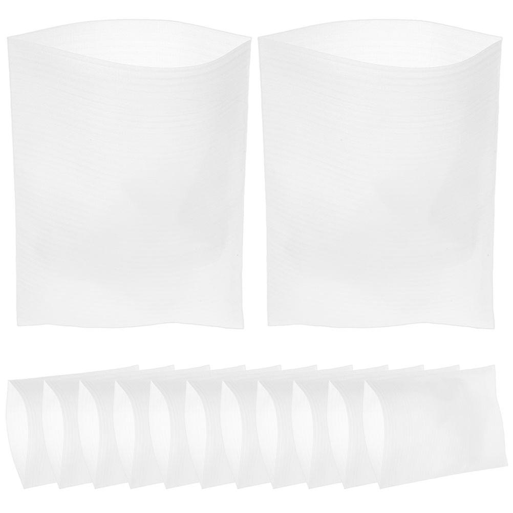 White Sturdy EPE Foam Pouches for Packing Glasses Plates and Fragile Items Reusable Moving Supplies for Storage 100PCS
