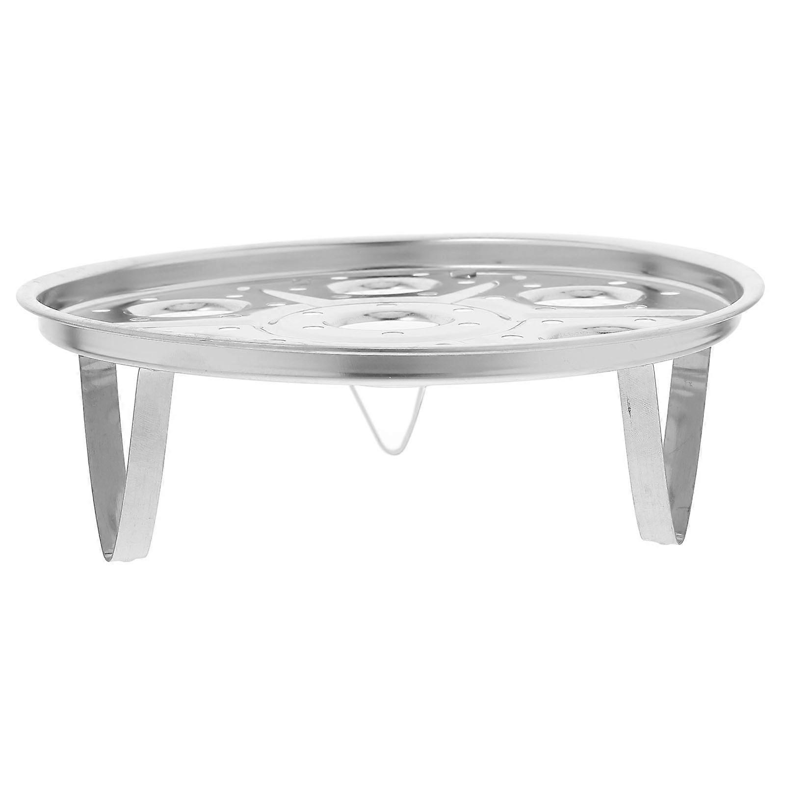 Egg Steamer Rack Stainless Steel Steaming Tray Stand Silver for Cooking