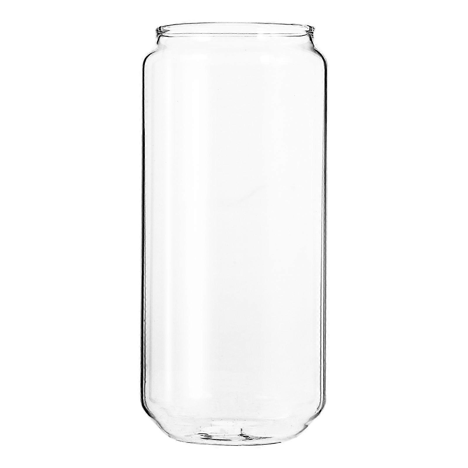 Transparent Milk Cup for Drinking 1Pcs Glass Beverage Cup