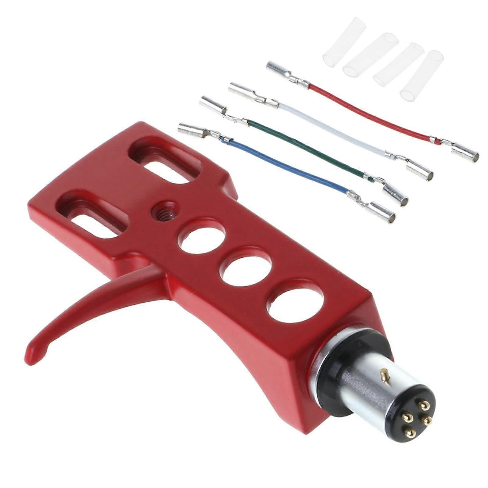Phono Accessories Cartridge Rack Turntable Headshell Lead Wire Red Model 1 For Record Players