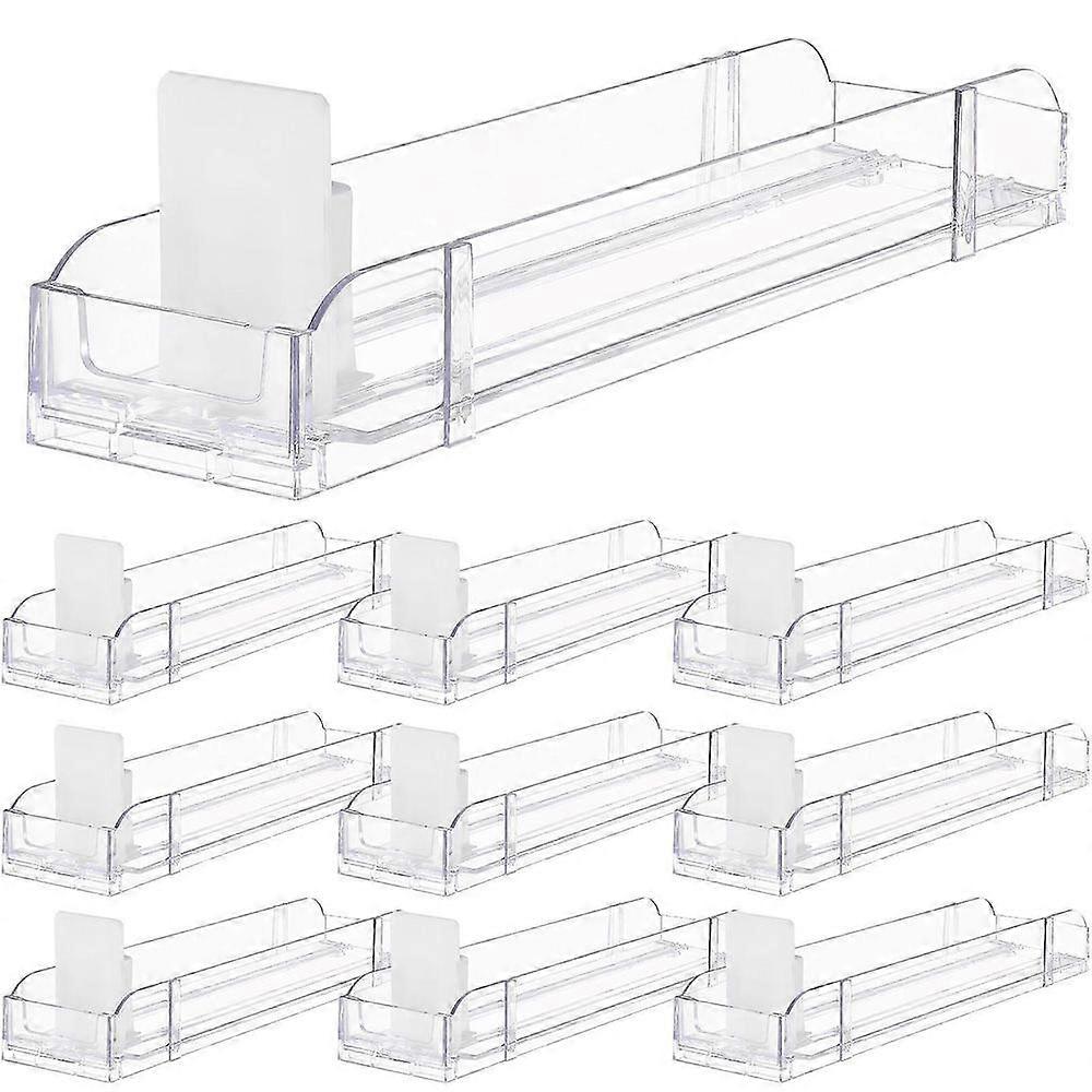 10-Piece Acrylic Auto-Push Cigarette Display Rack