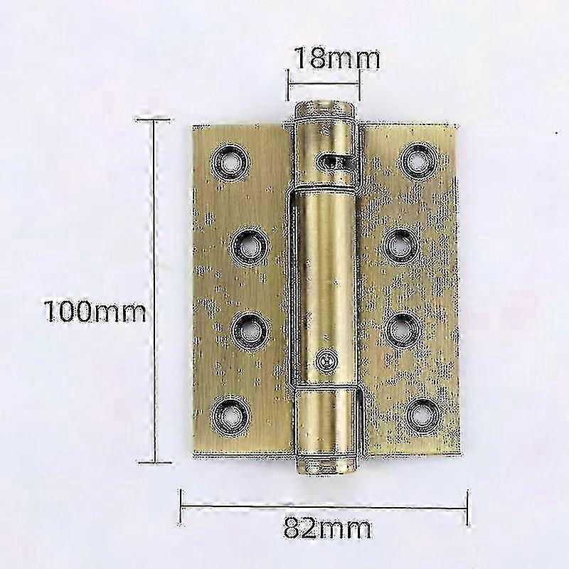 Spring Hinge Invisible Door Self-closing Buffer Damping Hinge Automatic Door Closer For Wooden Doors
