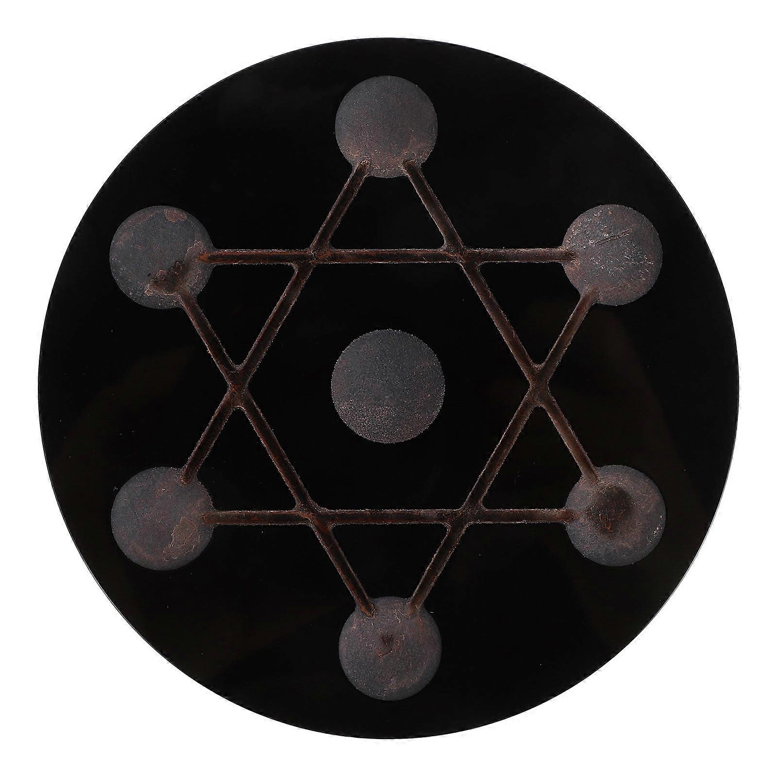 Black Crystal Base Crystal Display Stand for Home Decor