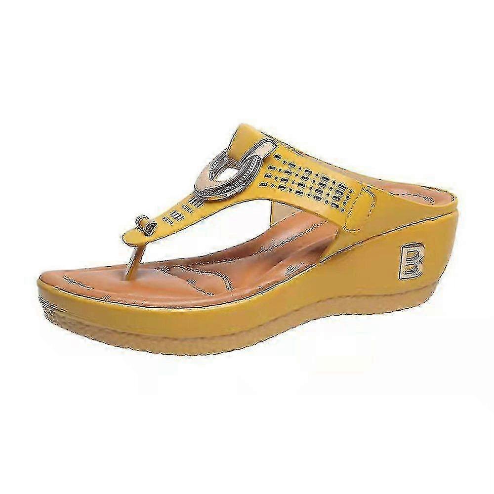 Women's Comfortable Orthopedic Sandals,orthopedic Sandals, Mid Wedge Shoes