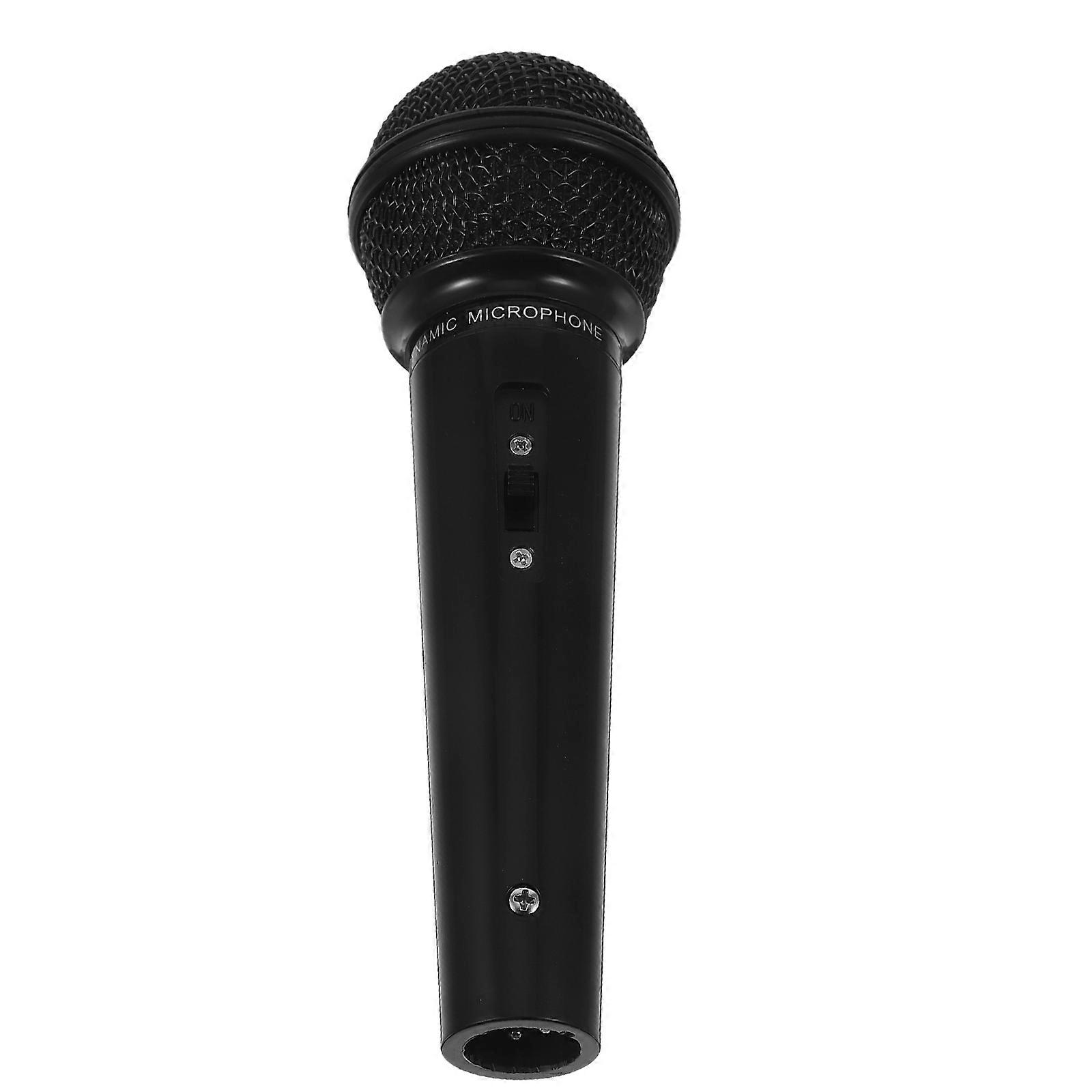 Kids Pretend Microphone Portable Plastic Simulation Microphone Toy