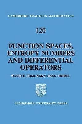 Function Spaces Entropy Numbers Differential Operators