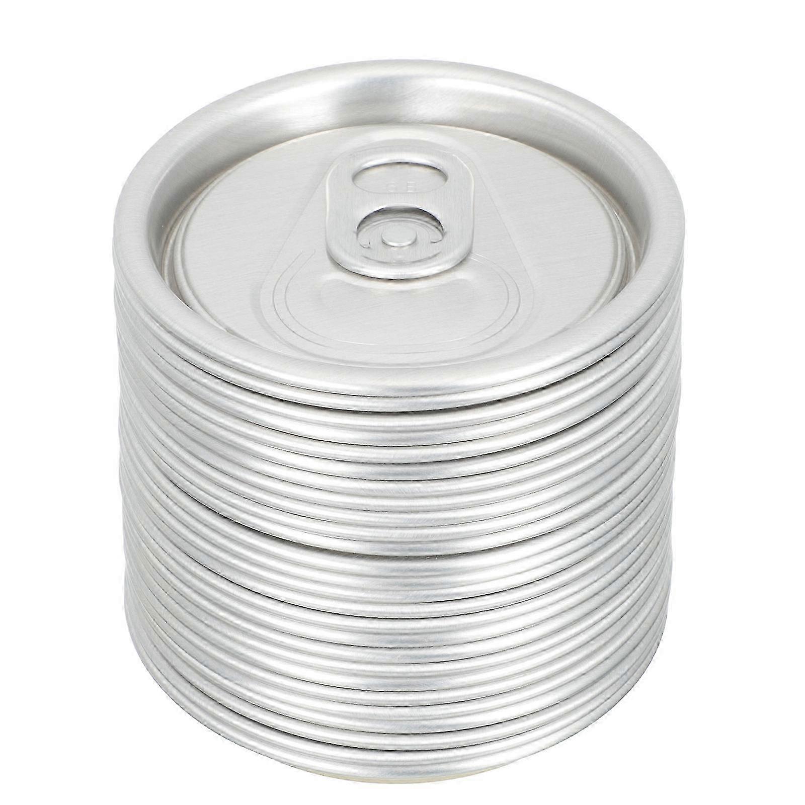 Aluminum Ring-pull Can Lids Beverage Container 5.9x5.9cm 50pack
