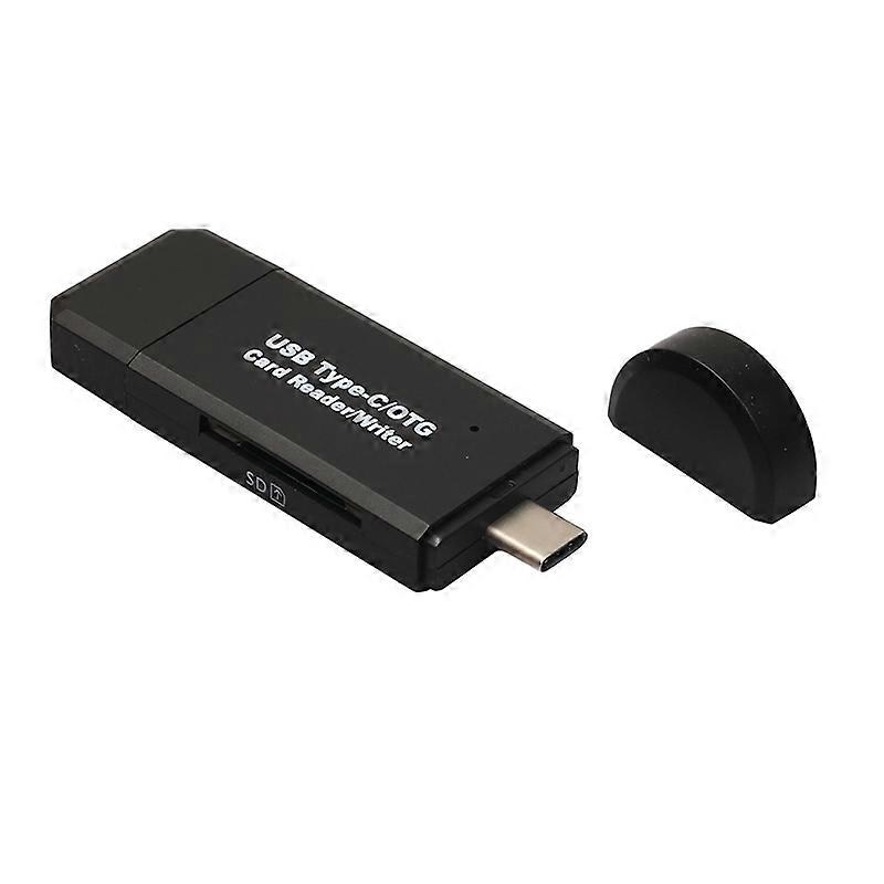 USB-C Type C+USB 3.0+Micro USB OTG TF/SD Card Reader for Phone MacBook