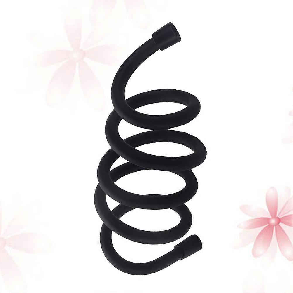 Matte Black Shower Hose Ultra Flexible Stamping Structure Crystallized Surface 150Cm 1Pack