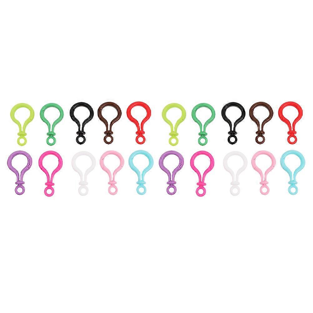 Plastic Keychain Lobster Clasp for Durable Use 64Pcs