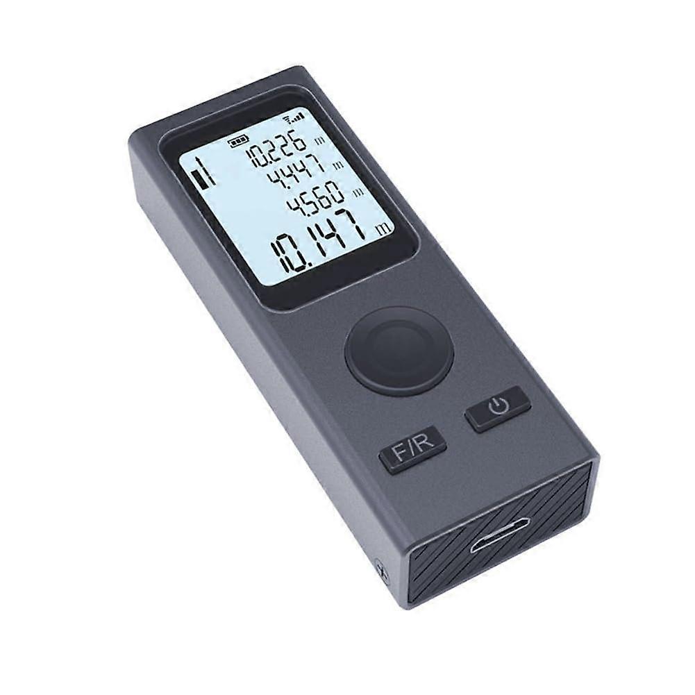 Laser Distance Meter 30M USB Rechargeable Digital Laser Rangefinder Handheld Smart Measuring Tool