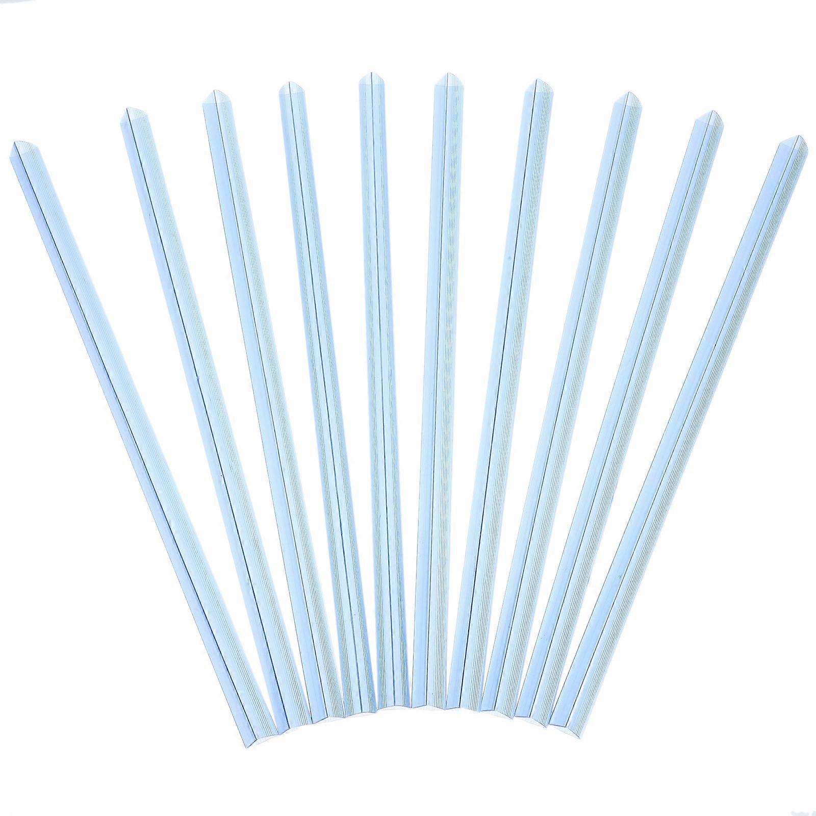 20pcs Reusable Slide Binders Bookbinding Book Clips Plastic Slide Binders Book Binders Bar for Binding