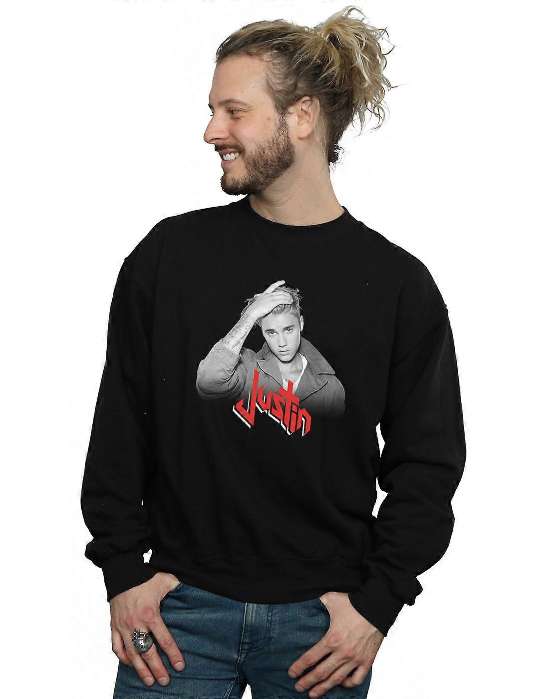 Logo rojo sudadera Justin Bieber hombre