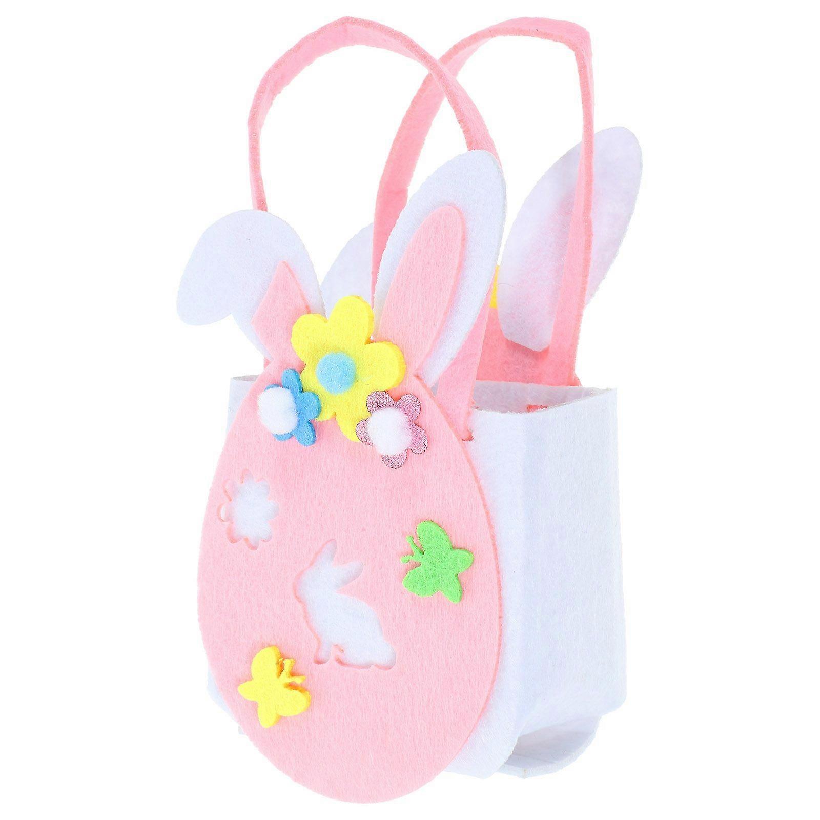 Easter Gift Bag Easter Tote Bag Candy Pouch Bag Easter Party Gift Storage Pouch Bunny Pattern Bag